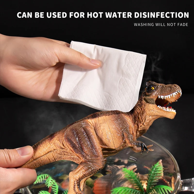 Children Simulation Dinosaur World Toy For Boy Jurassic Models Action Figures PVC Tyrannosaurus Animals Park Kids 3 Years Gift