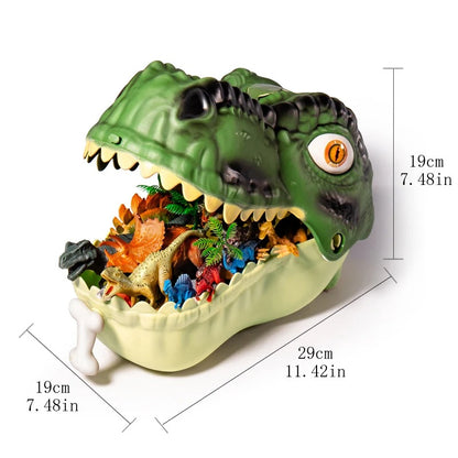 Children Simulation Dinosaur World Toy For Boy Jurassic Models Action Figures PVC Tyrannosaurus Animals Park Kids 3 Years Gift