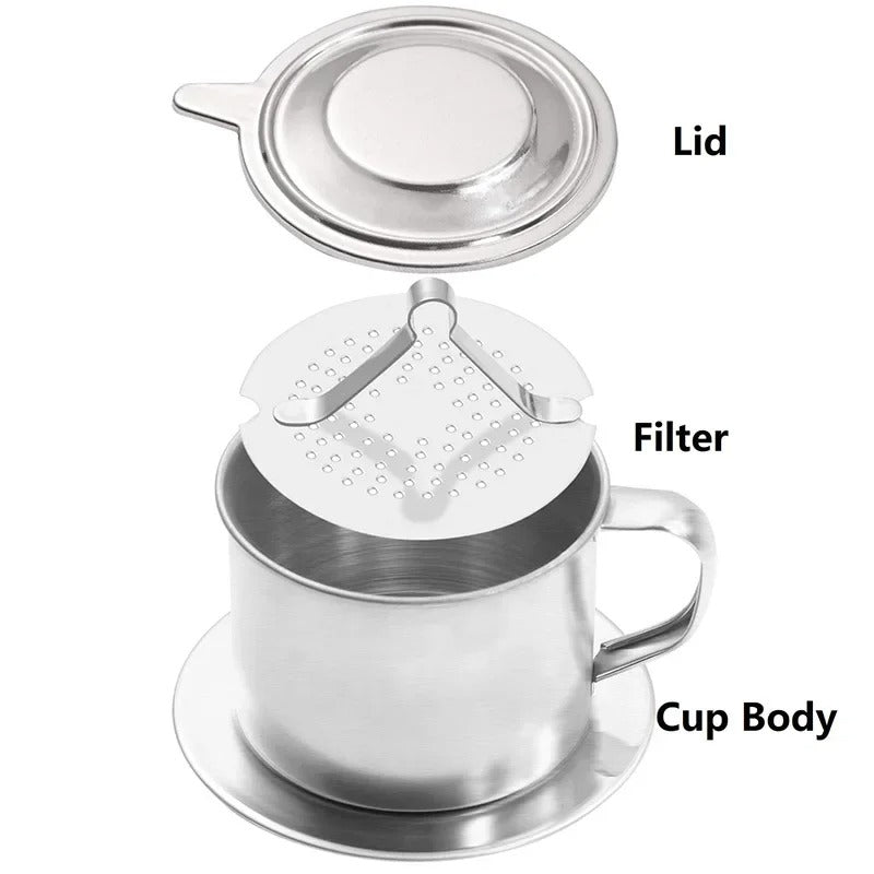 Vietnamese Coffee Filter Stainless Steel