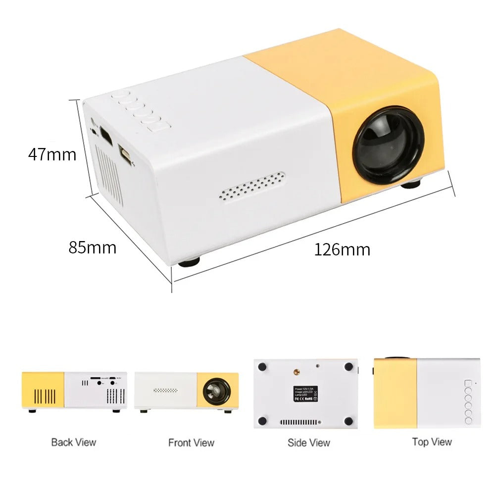 YG300 Smart Projector LED HD Projetor