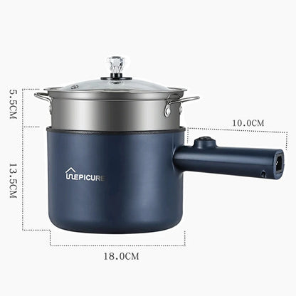 Mini Electric Cooker 1.8L Household Single/Double Layer