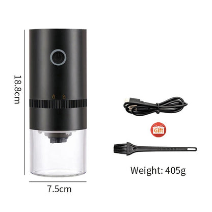 Electric Portable Coffee Grinder TYPE-C USB Charge